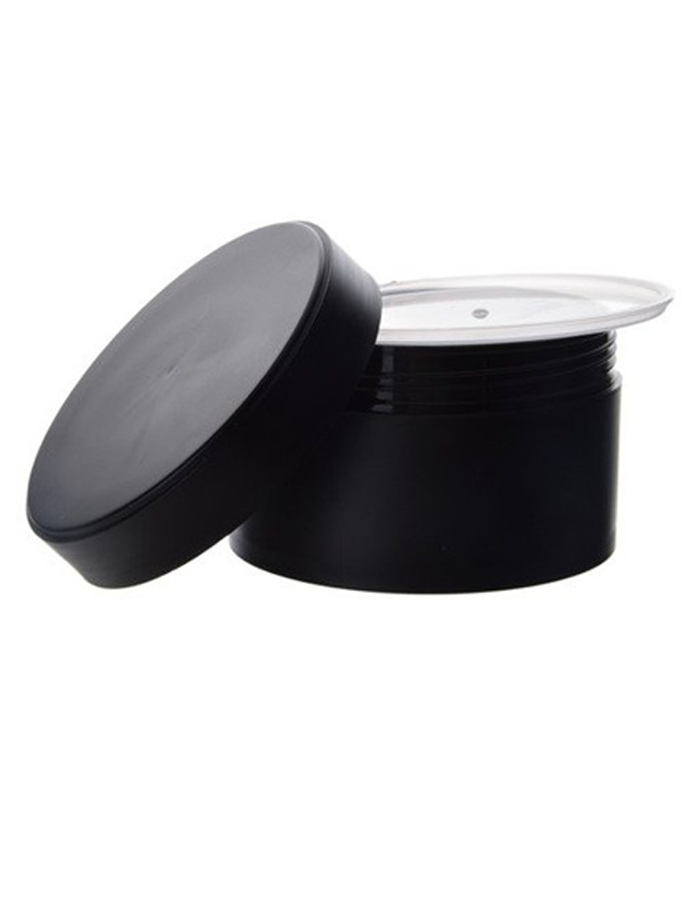 Elegance – Črn kozmetični lonček