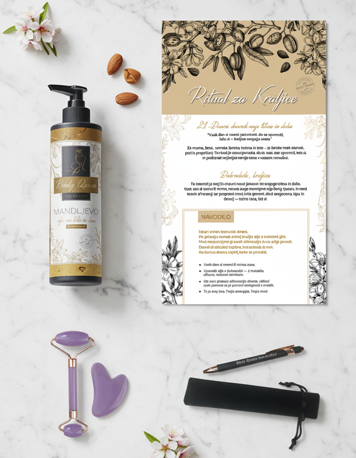 2 Body Queen Glow & Sculpt Ritual Set