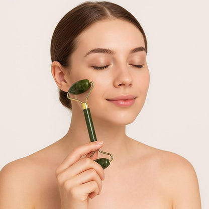 BODY QUEEN FACE – masažni valjček in Gua Sha kamen