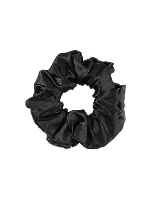 Satenasta elastika  – nežna do las, popolna za spanje, črna